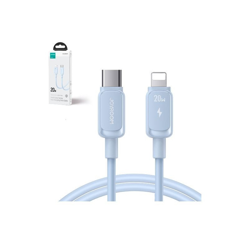 USB kabelis JOYROOM (S-CL020A14) "USB-C (Type-C) to Lightning Cable" (20W 1.2m) mėlynas
