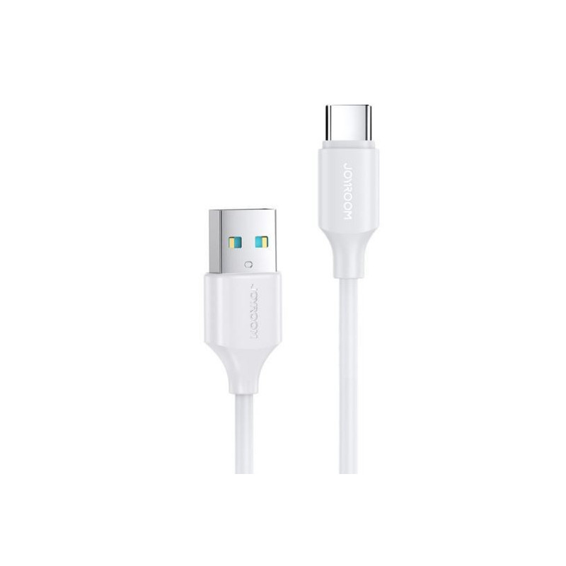 USB kabelis JOYROOM (S-UC027A9) type-C (3A) 0.25m baltas