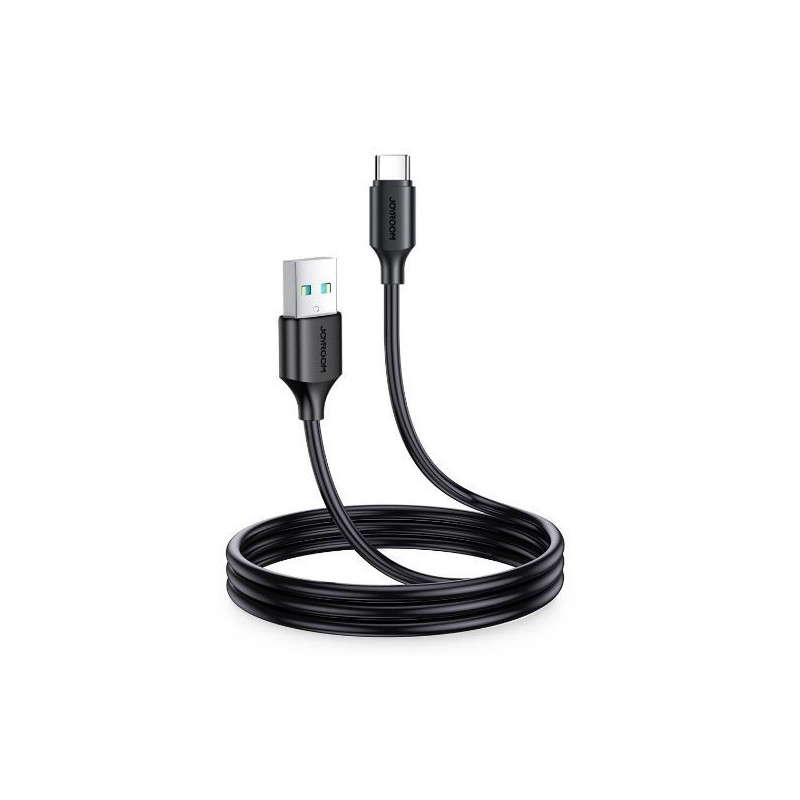 USB kabelis JOYROOM (S-UC027A9) type-C (3A) 1m juodas