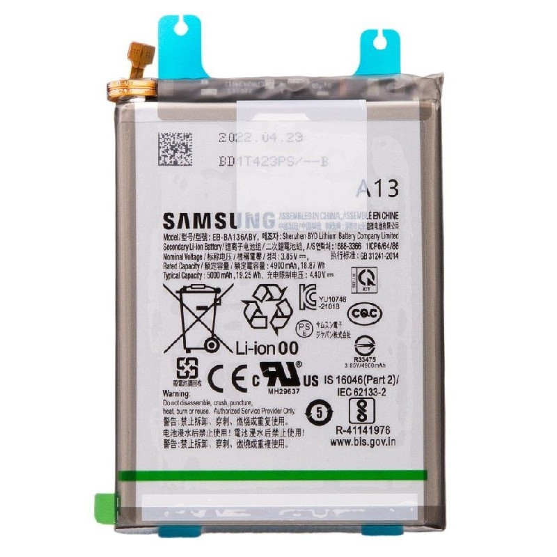 Battery original Samsung A136 A13 4900mAh EB-BA136ABY (service pack)