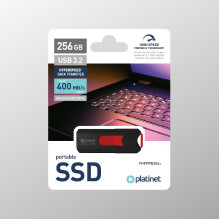 USB memory drive SSD Platinet USB 256GB (USB 3.2 400MB / s)