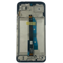 LCD screen Xiaomi Redmi 15 4G (Europe) / Poco M7 4G (Europe) with touch screen with frame Black original (service pack)