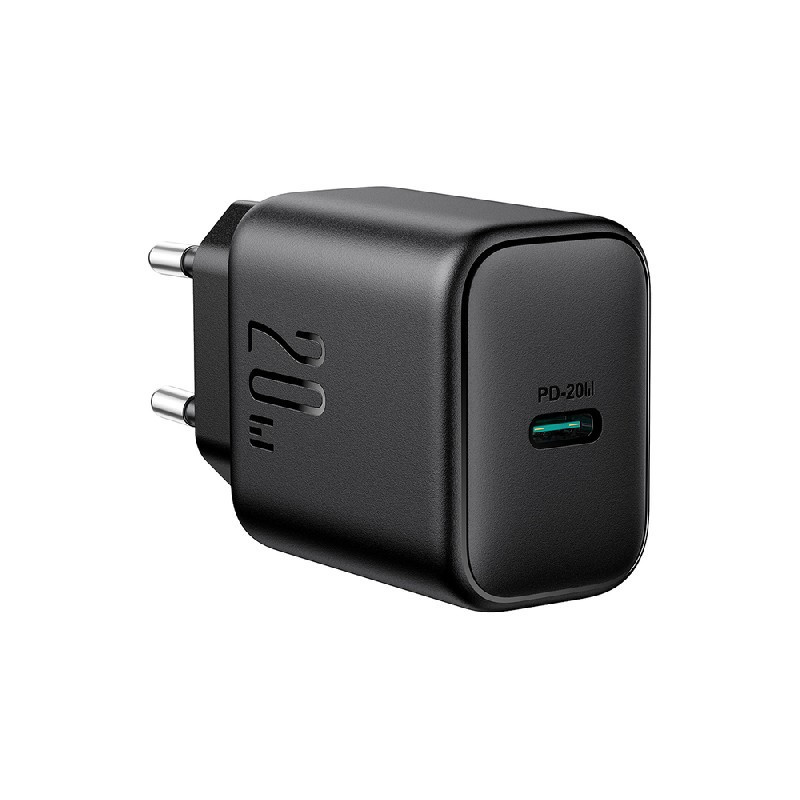 Įkroviklis JOYROOM (JR-TCF20) USB-C 3A (20W) juodas