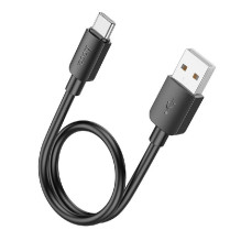 USB kabelis HOCO X96 USB-C (2.4A) 0.25m juodas