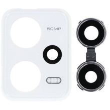 Xiaomi Redmi Note 12 Pro 5G lens for camera (frame + lens 3pcs) Polar White original (used Grade A)