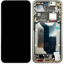 Ekranas Xiaomi 15T Pro 5G su lietimui jautriu stikliuku ir rėmeliu Grey originalus (service pack)
