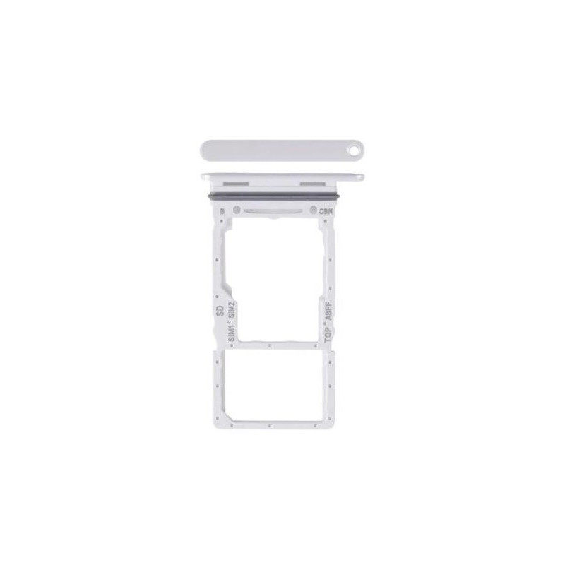SIM card holder Samsung A266 A26 5G White original (service pack)