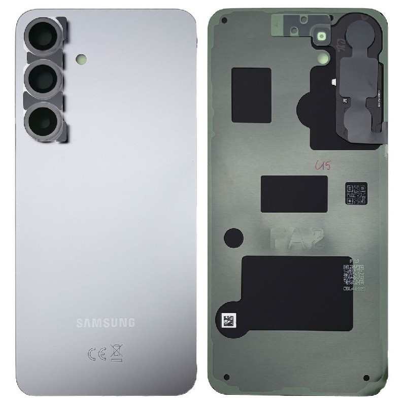 Galinis dangtelis Samsung S936 S25 Plus Silver Shadow originalus (service pack)