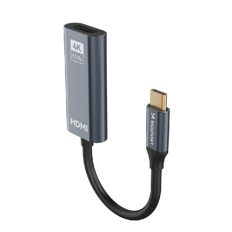 Adapter Wozinsky (WACH-01) USB-C to HDMI 4K silver