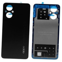 Back cover for Oppo Reno7 Z 5G / Reno7 Lite / Reno8 Black (without camera lens) original (used Grade B)