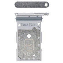 SIM card holder Samsung S921 S24 / S926 S24 Plus Dual Marble Grey original (used Grade A)