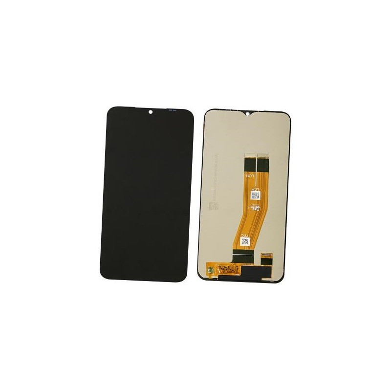 LCD screen Samsung A145 A14 4G 2023 with touch screen and frame (Black flex) Black original