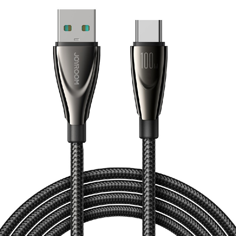 USB kabelis JOYROOM (SA31-AC6) USB-C (100w) 1.2m juodas