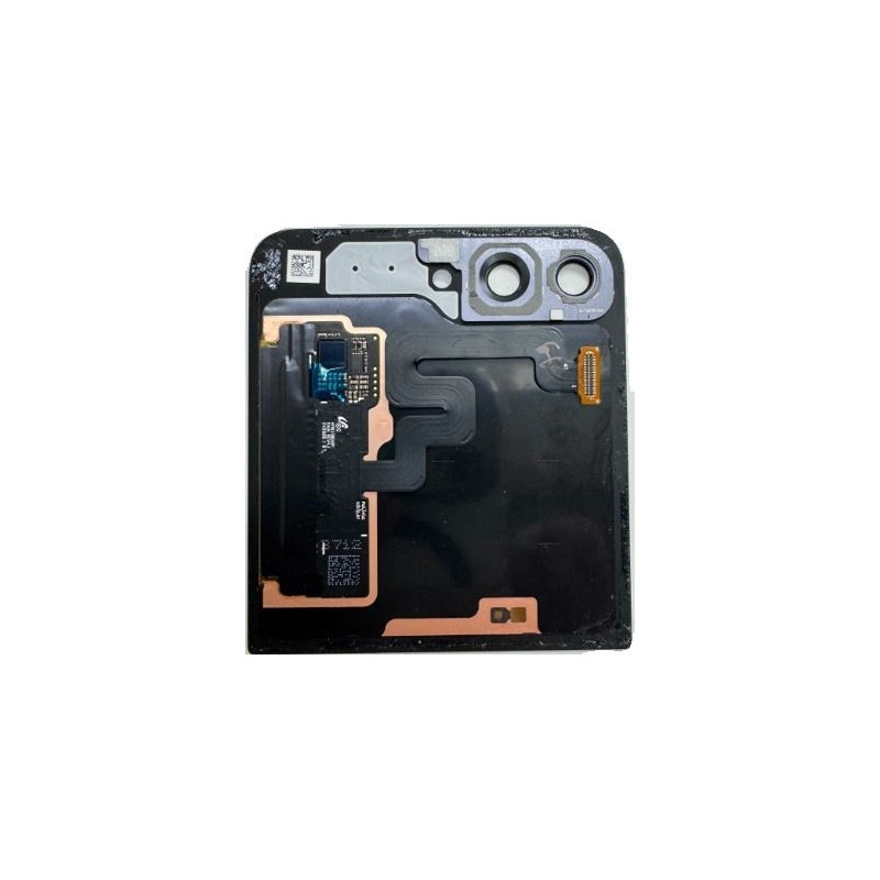 Ekranas Samsung F731 Z Flip5 5G su lietimui jautriu stikliuku išorinis (Outer) Graphite originalus (used Grade B)