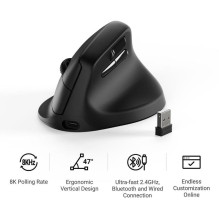 MOUSE USB OPTICAL WRL M5 / BLACK M5-A23 KEYCHRON