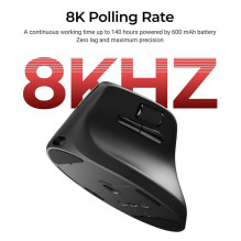 PELĖ USB OPTINĖ WRL M5 / JUODA M5-A23 KEYCHRON