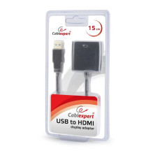 I / O ADAPTERIS USB3 PRIE HDMI / A-USB3-HDMI-02 GEMBIRD I / O ADAPTERIS USB3 PRIE HDMI / A-USB3-HDMI-02 GEMBIRD