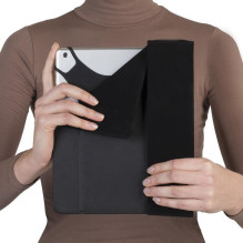 TABLET SLEEVE 10.1" MALPENSA / 3137 BLACK RIVACASE