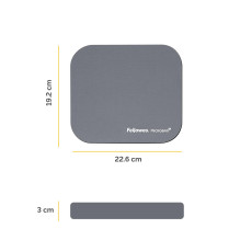 MOUSE PAD MICROBAN / SILVER 5934005 FELLOWES