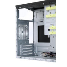Dėklas, CHIEFTEC, MiniTower, MicroATX, spalva juoda, CT-01B-OP
