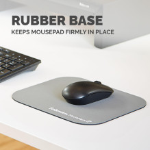 MOUSE PAD MICROBAN / SILVER 5934005 FELLOWES