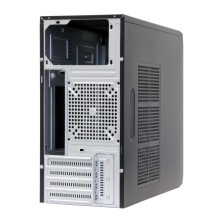 Dėklas, CHIEFTEC, MiniTower, MicroATX, spalva juoda, CT-01B-OP