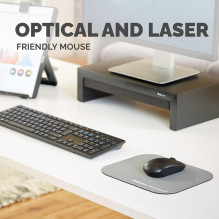 MOUSE PAD MICROBAN / SILVER 5934005 FELLOWES