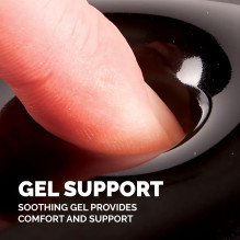 MOUSE PAD WRIST SUPPORT / BLACK 9112301 FELLOWES