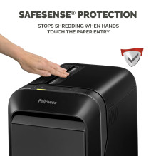 SHREDDER POWERSHRED LX220 / BLACK 5502601 FELLOWES