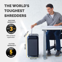 SHREDDER POWERSHRED LX220 / BLACK 5502601 FELLOWES