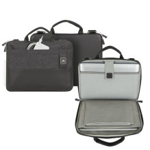 NB CASE LANTAU 13.3" / 8823 BLACK MELANGE RIVACASE NB CASE LANTAU 13.3" / 8823 BLACK MELANGE RIVACASE