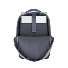 NB DĖKLAS APSAUGAS 15,6 colio / 7562 GREY / DARK BLUE RIVACASE