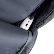 NB CASE ANTI-THEFT 15.6" / 7562 GREY / DARK BLUE RIVACASE