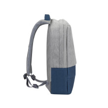 NB DĖKLAS APSAUGAS 15,6 colio / 7562 GREY / DARK BLUE RIVACASE