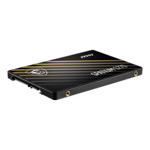 SSD, MSI, SPATIUM S270, 960GB, SATA, 3D NAND, Write speed 450 MBytes / sec, Read speed 500 MBytes / sec, 2,5", TBW 