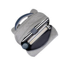 NB CASE ANTI-THEFT 15.6" / 7562 GREY / DARK BLUE RIVACASE