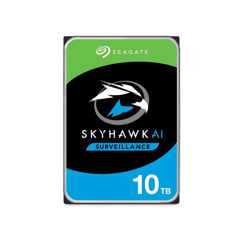 HDD, SEAGATE, SkyHawk, 10 TB, SATA 3.0, 256 MB, 7200 aps./min., 3,5 colio, ST10000VE001