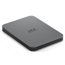 External HDD, LACIE, Mobile Drive Secure, STLR2000400, 2TB, USB-C, USB 3.2, Colour Space Gray, STLR2000400