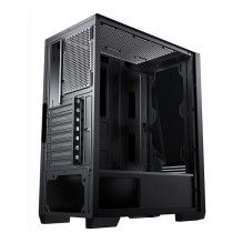 Case, GOLDEN TIGER, Supported motherboard form factors ATX / micro ATX, Black, Midi Tower, Buffalo M730i, BUFFALOM730I