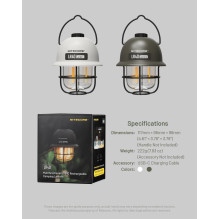 BIRTINĖS LEMPŲ SERIJA / 100 LUMENS LR40 WHITE NITECORE