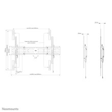TV SET ACC WALL MOUNT / WL30S-950BL19 NEOMOUNTS TV SET ACC WALL MOUNT / WL30S-950BL19 NEOMOUNTS