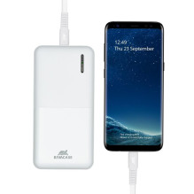 POWER BANK USB 20000MAH / VA2572 WHITE RIVACASE