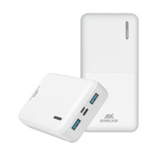 POWER BANK USB 20000MAH / VA2572 WHITE RIVACASE