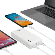 POWER BANK USB 20000MAH / VA2572 WHITE RIVACASE
