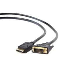 CABLE DISPLAY PORT TO DVI / 1.8M CC-DPM-DVIM-6 GEMBIRD CABLE DISPLAY PORT TO DVI / 1.8M CC-DPM-DVIM-6 GEMBIRD