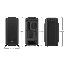 Case, BE QUIET, Silent Base 802 Black, MidiTower, Not included, ATX, EATX, MicroATX, MiniITX, Colour Black, BG039