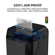 SHREDDER POWERSHRED LX210 / BLACK 5502501 FELLOWES SHREDDER POWERSHRED LX210 / BLACK 5502501 FELLOWES