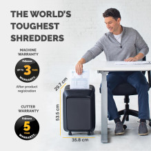 SHREDDER POWERSHRED LX210 / BLACK 5502501 FELLOWES SHREDDER POWERSHRED LX210 / BLACK 5502501 FELLOWES
