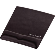 MOUSE PAD WRIST SUPPORT / BLACK 9181201 FELLOWES MOUSE PAD WRIST SUPPORT / BLACK 9181201 FELLOWES