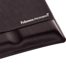 MOUSE PAD WRIST SUPPORT / BLACK 9181201 FELLOWES MOUSE PAD WRIST SUPPORT / BLACK 9181201 FELLOWES